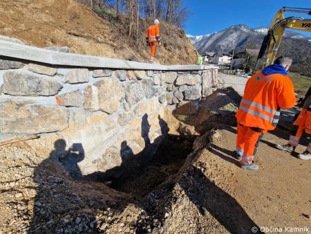 Sanacija zemeljskega plazu nad JP 660473 Županje Njive (2)